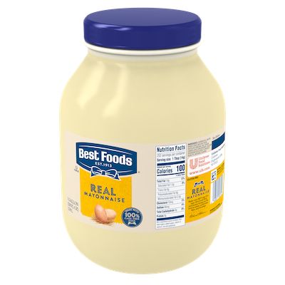 Best Foods® Real Mayonnaise 1 gal 4 pack - Best Foods Real Mayonnaise for Food Service Gallon is a perfect balance of acidic and sweet flavor.